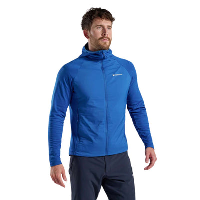 Montane Sirocco Lite Hoodie - Mens | Men's Softshell And Fleece | Further Faster Christchurch NZ | #neptune-blue