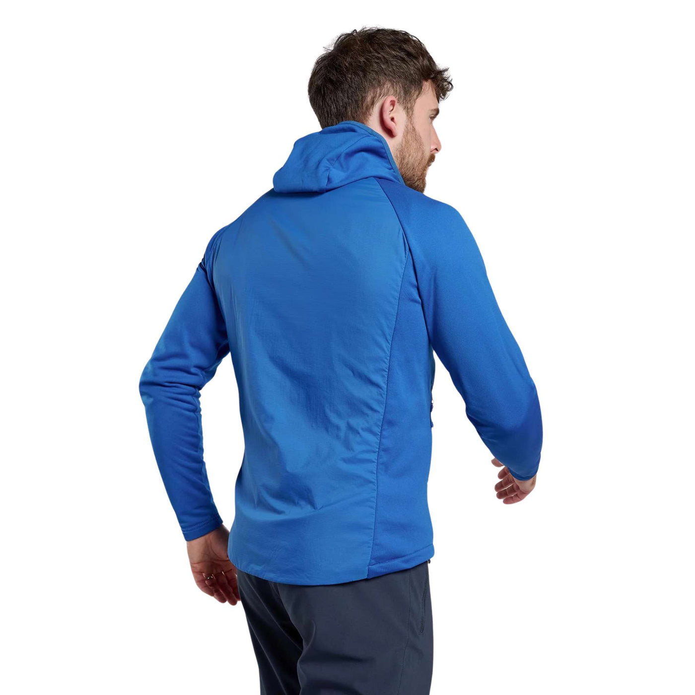 Montane Sirocco Lite Hoodie - Mens | Men's Softshell And Fleece | Further Faster Christchurch NZ | #neptune-blue