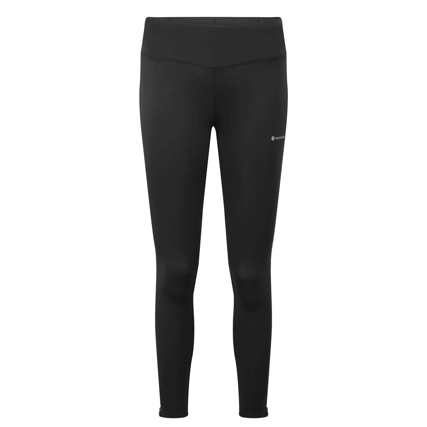 Montane Slipstream Trail Tights Regular Leg - Womens | Trail Running Tights | Further Faster Christchurch NZ | #black