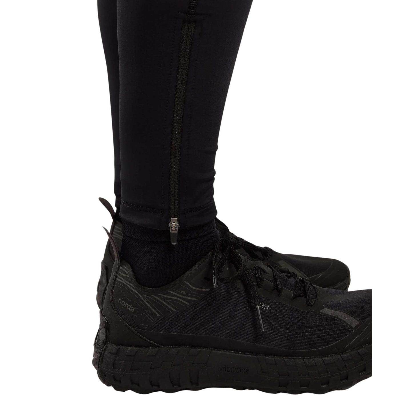 Montane Slipstream Trail Tights Regular Leg - Womens | Trail Running Tights | Further Faster Christchurch NZ | #black