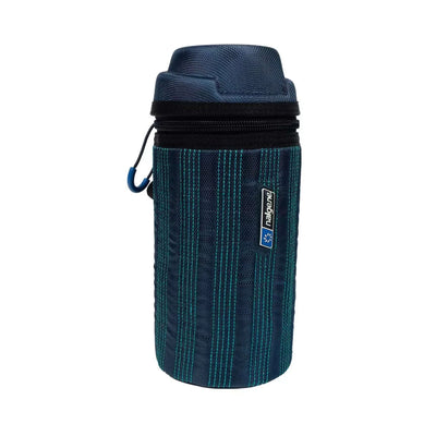 Water Bottle NZ | Nalgene 1L Insulated Bottle Sleeve | Further Faster Christchurch NZ | #grey-blue