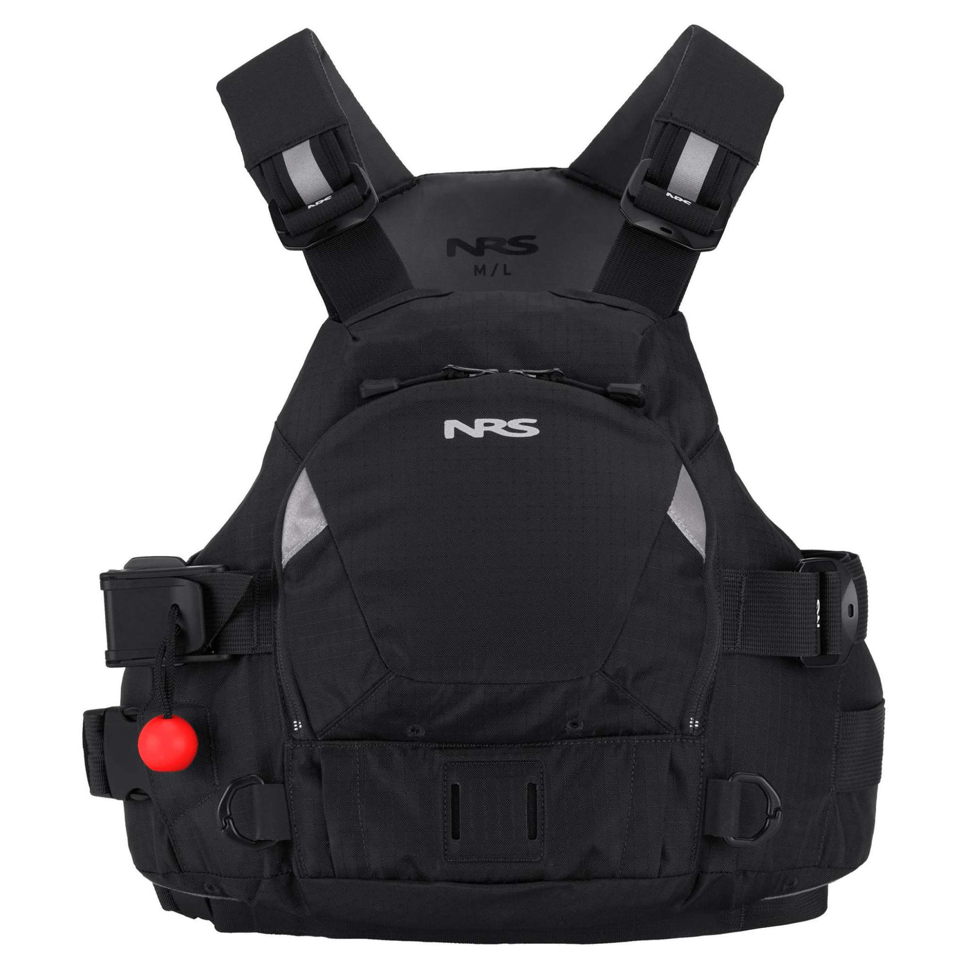 NRS Ninja Pro PFD | Kayaking and Paddle PFD | Further Faster Christchurch NZ | #black