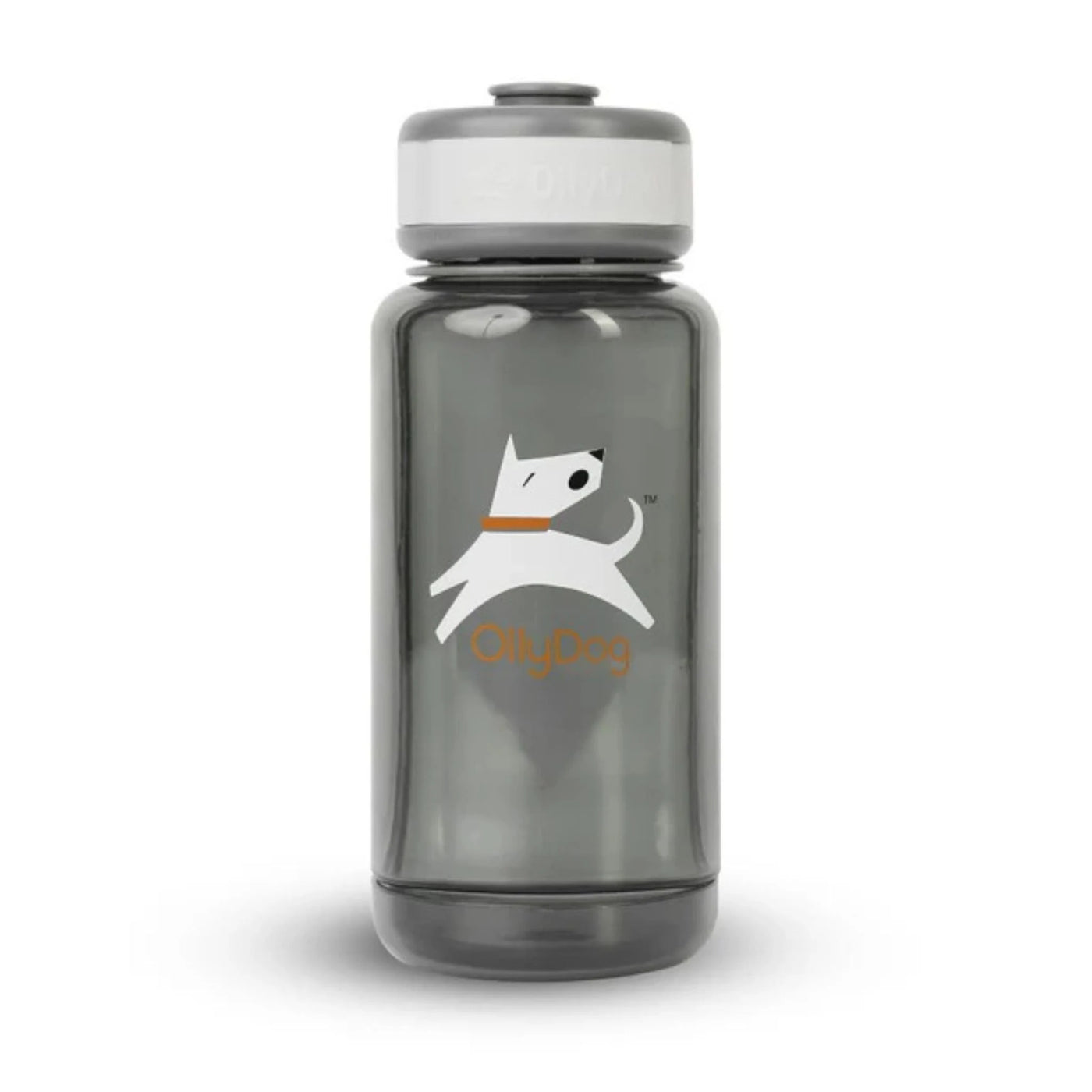 OllyDog OllyBottle 600ml | Dog Water Bottle and Bowl | Further Faster Christchurch NZ #grey