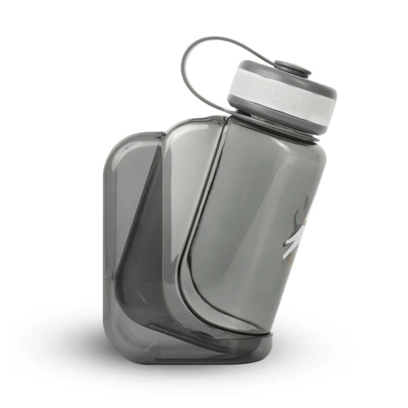 OllyDog OllyBottle 600ml | Dog Water Bottle and Bowl | Further Faster Christchurch NZ #grey