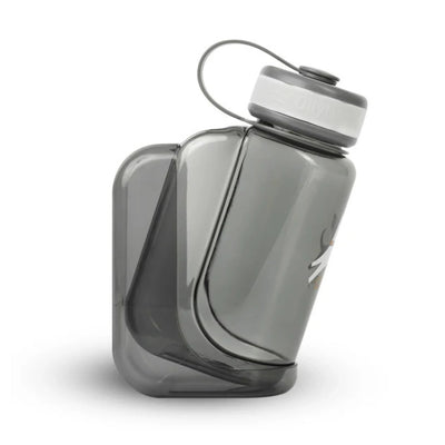 OllyDog OllyBottle 600ml | Dog Water Bottle and Bowl | Further Faster Christchurch NZ #grey