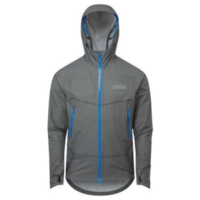 OMM Aether Jacket - Mens | Men's Waterproof Running Jacket | Further Faster Christchurch NZ | #dyneema-grey