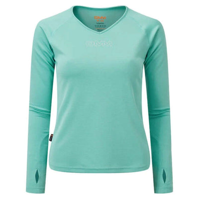 OMM Bearing T-Shirt Long Sleeve - Womens | Women's T-shirt | Further Faster Christchurch NZ | #aqua