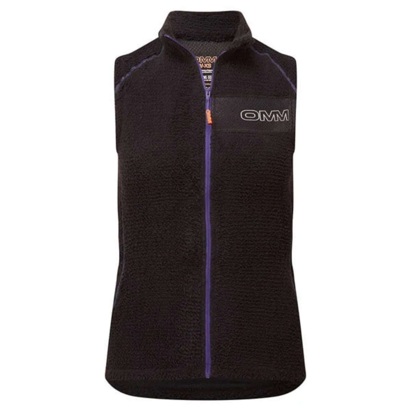 OMM Core Zipped Vest - Womens | Women's Softshell And Fleece | Further Faster Christchurch NZ | #black
