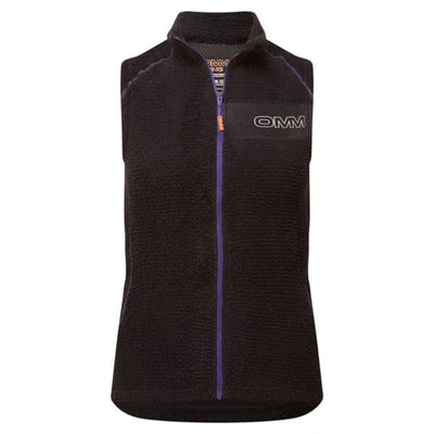 OMM Core Zipped Vest - Womens | Women's Softshell And Fleece | Further Faster Christchurch NZ | #black