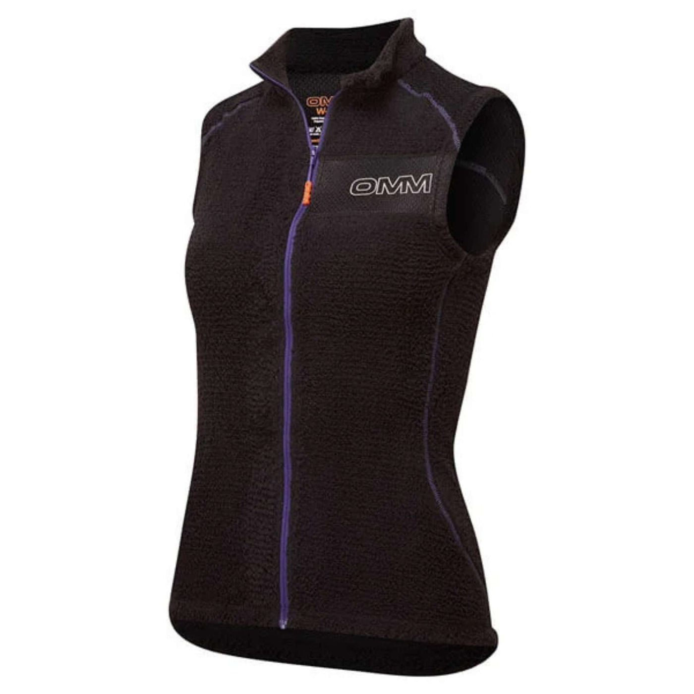 OMM Core Zipped Vest - Womens | Women's Softshell And Fleece | Further Faster Christchurch NZ | #black