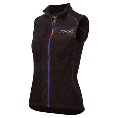 OMM Core Zipped Vest - Womens | Women's Softshell And Fleece | Further Faster Christchurch NZ | #black