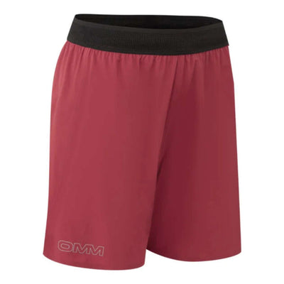 OMM Dyno Short - Womens | Running Shorts for Women | Further Faster Christchurch NZ | #dark-red