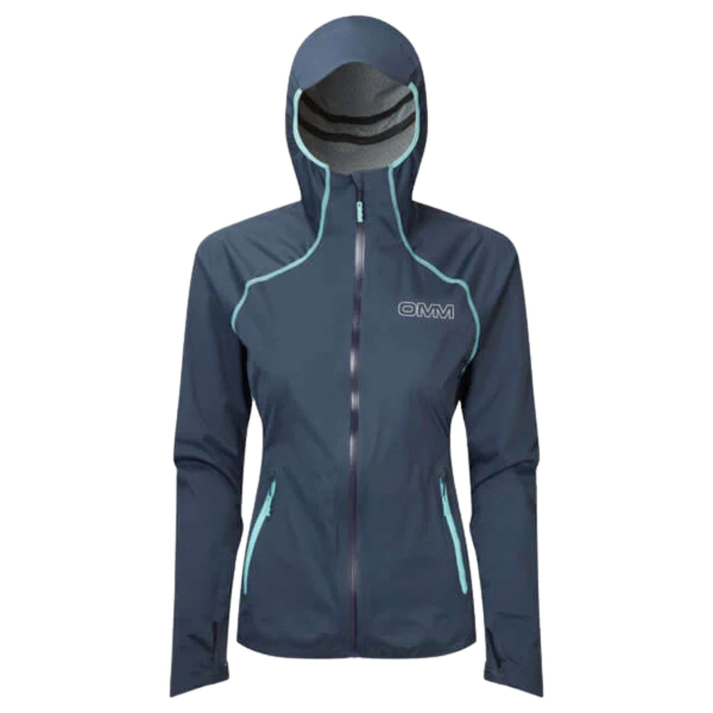 OMM Kamleika Jacket - Womens | Womens Waterproof and Windproof Jacket | Further Faster Christchurch NZ | #navy