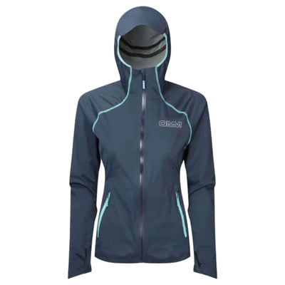 OMM Kamleika Jacket - Womens | Womens Waterproof and Windproof Jacket | Further Faster Christchurch NZ | #navy