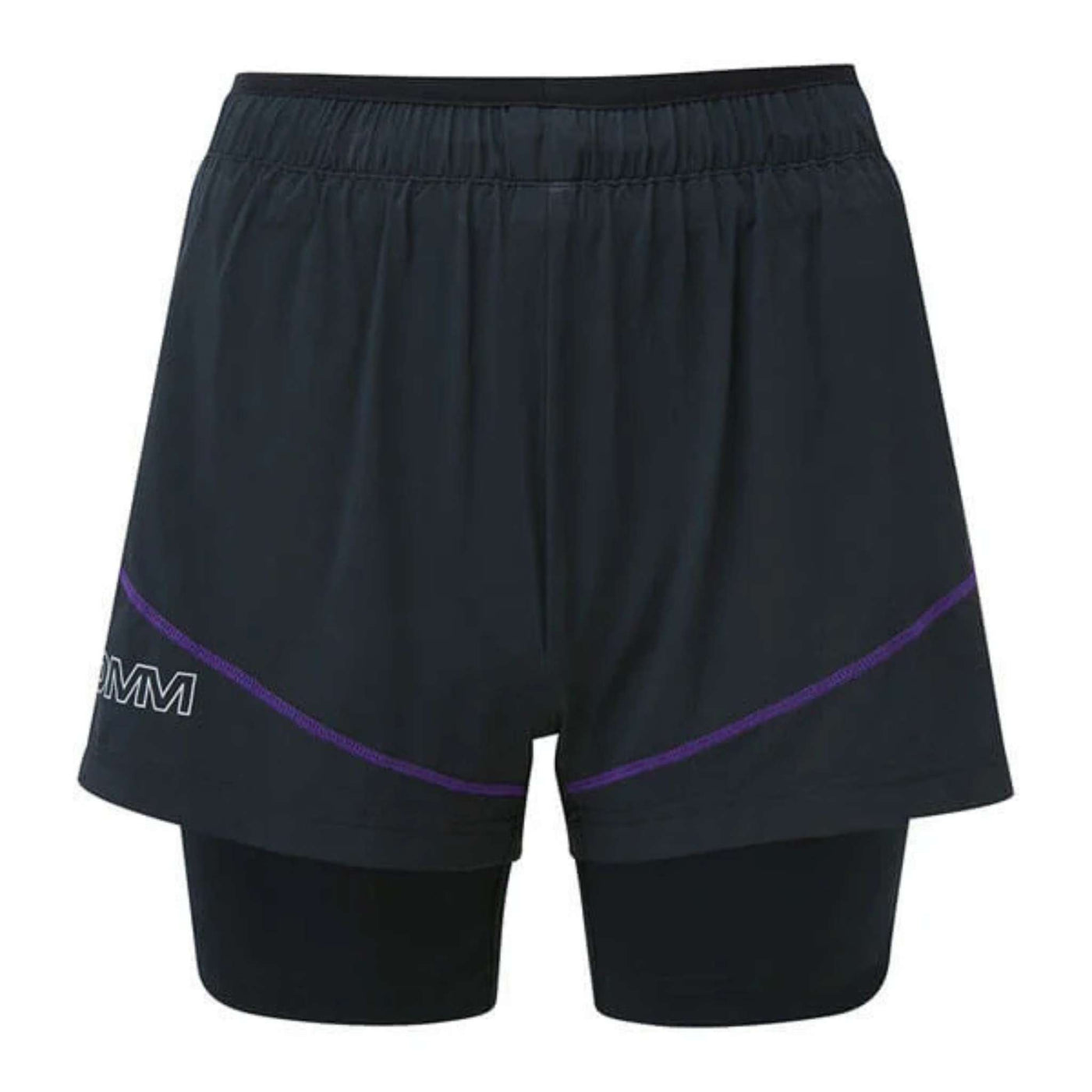 OMM Pace Short - Womens | Running Shorts for Women | Further Faster Christchurch NZ | #black-purple