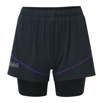 OMM Pace Short - Womens | Running Shorts for Women | Further Faster Christchurch NZ | #black-purple
