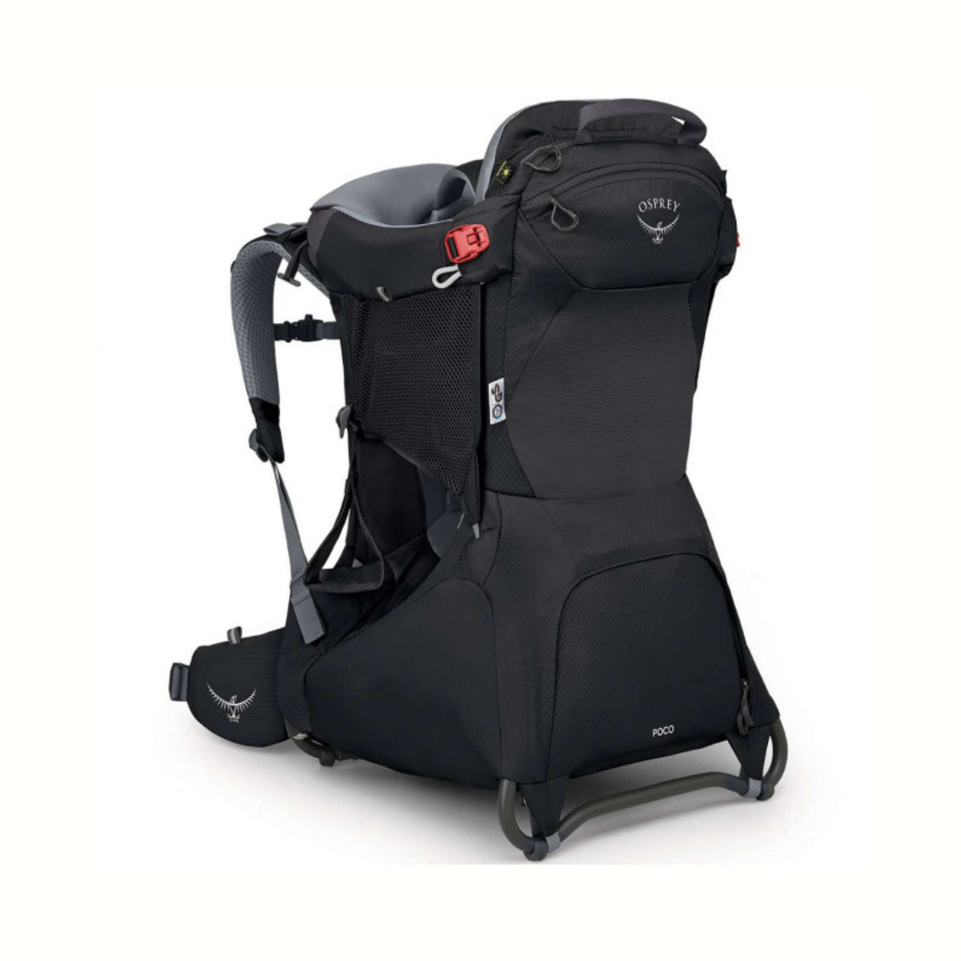 Osprey Poco Child Carrier | Osprey NZ | Kids Hiking Pack | Further Faster Christchurch NZ | #black
