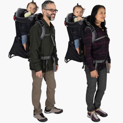 Osprey Poco Child Carrier | Osprey NZ | Kids Hiking Pack | Further Faster Christchurch NZ | #black