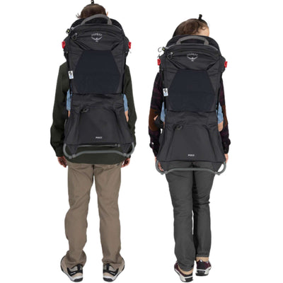 Osprey Poco Child Carrier | Osprey NZ | Kids Hiking Pack | Further Faster Christchurch NZ | #black