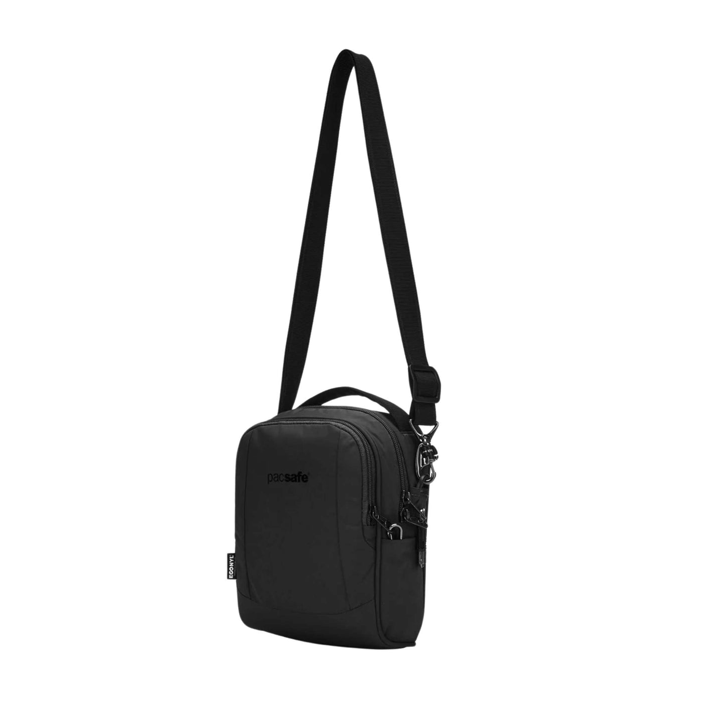 Pacsafe LS100 Crossbody Bag | Anti-Theft Sling Bag | Further Faster Christchurch NZ | #black