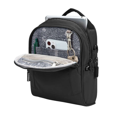 Pacsafe LS100 Crossbody Bag | Anti-Theft Sling Bag | Further Faster Christchurch NZ | #black