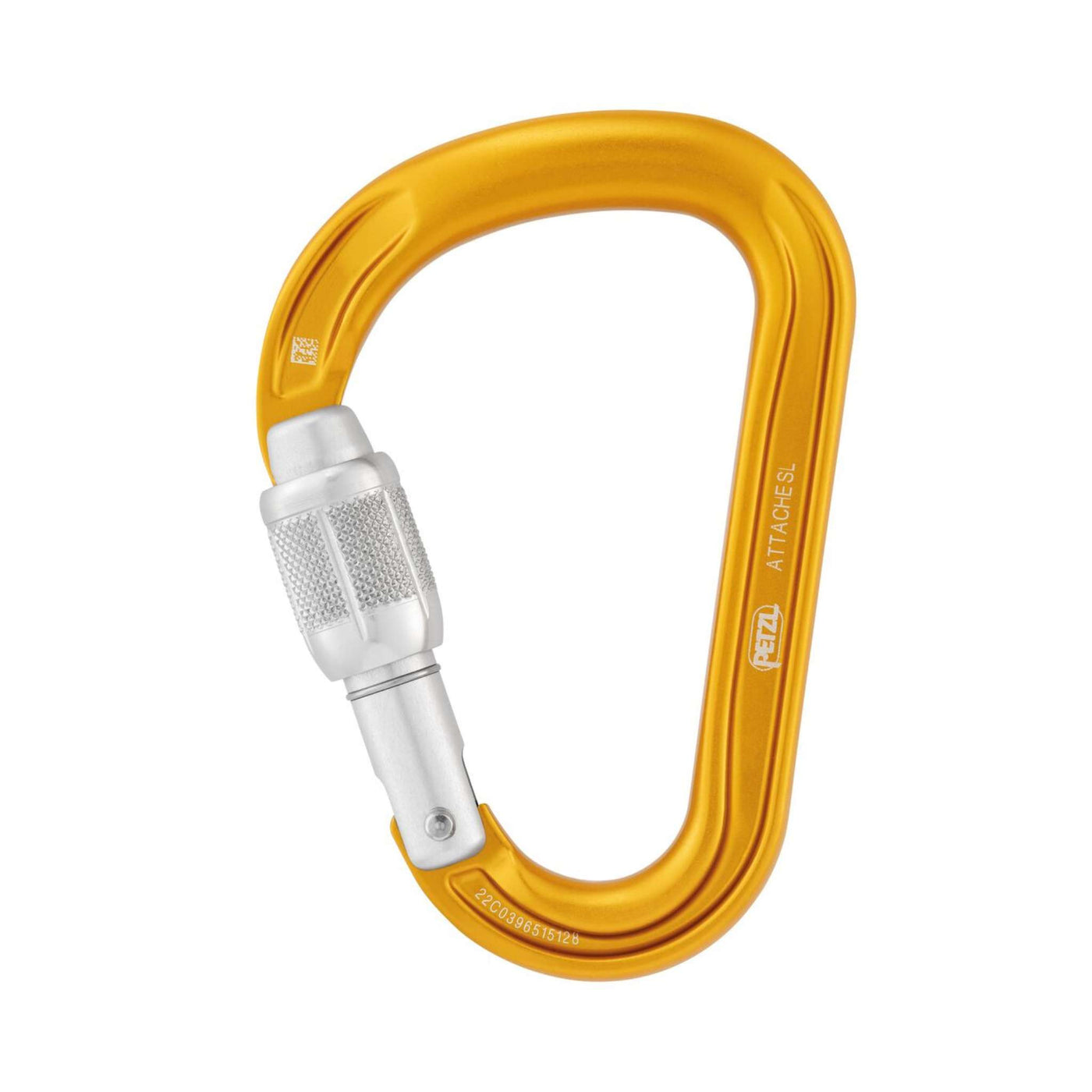 Petzl Attache Carabiner - Screw Lock | Quickdraws & Carabiners | Further Faster Christchurch NZ | #yellow