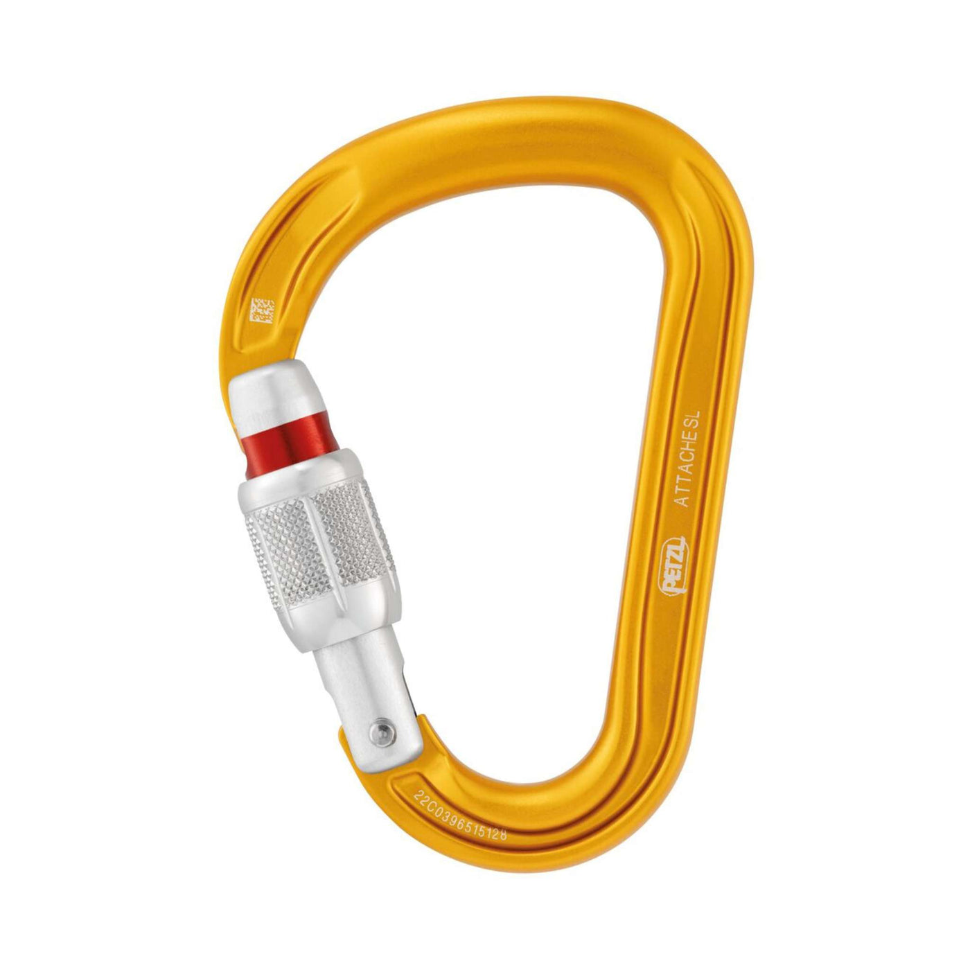 Petzl Attache Carabiner - Screw Lock | Quickdraws & Carabiners | Further Faster Christchurch NZ | #yellow