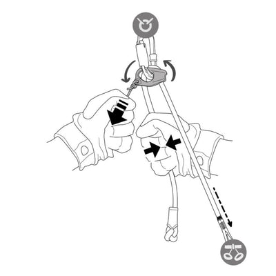 Climbing Hardware NZ | Petzl Dual Connect Adjust | Further Faster Christchurch NZ | 