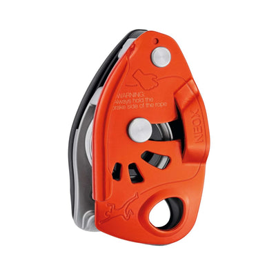 Petzl Neox Belay Device | Rock Climbing Hardware | Further Faster Christchurch NZ | #orange