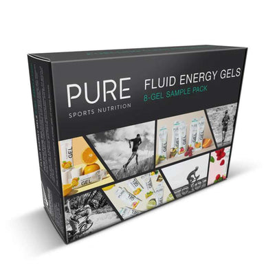 Pure Fluid Energy Gel 8 Sample Pack