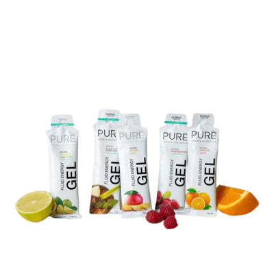 Pure Fluid Energy Gel 8 Sample Pack