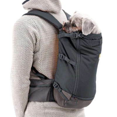 Ruffwear Hitch Hiker Dog Backpack Carrier | Dog Carrier NZ | Further Faster Christchurch NZ | #basalt-grey