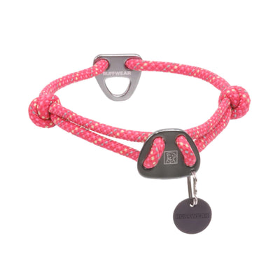 Ruffwear Knot-a-Collar Dog Collar | Adventure Dog Collar NZ | Further Faster Christchurch NZ | #fireweed-pink