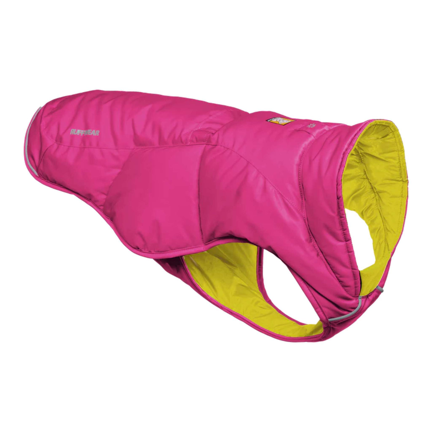 Ruffwear Quinzee Dog Jacket | Insulated Dog Jacket | Further Faster Christchurch NZ | #fireweed-pink