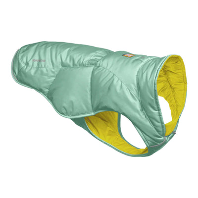 Ruffwear Quinzee Dog Jacket | Insulated Dog Jacket | Further Faster Christchurch NZ | #river-rock-green