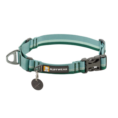 Ruffwear Web Reaction Dog Collar | Outdoor Dog Gear | Ruffwear | Further Faster Christchurch NZ | #river-rock-green