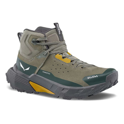Speed Hiking Boot NZ | Salewa Pedroc 2 Leather Mid Boot - Mens | Further Faster Christchurch NZ | #dark-olive