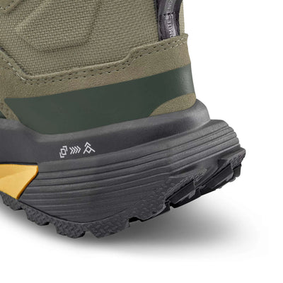 Speed Hiking Boot NZ | Salewa Pedroc 2 Leather Mid Boot - Mens | Further Faster Christchurch NZ | #dark-olive