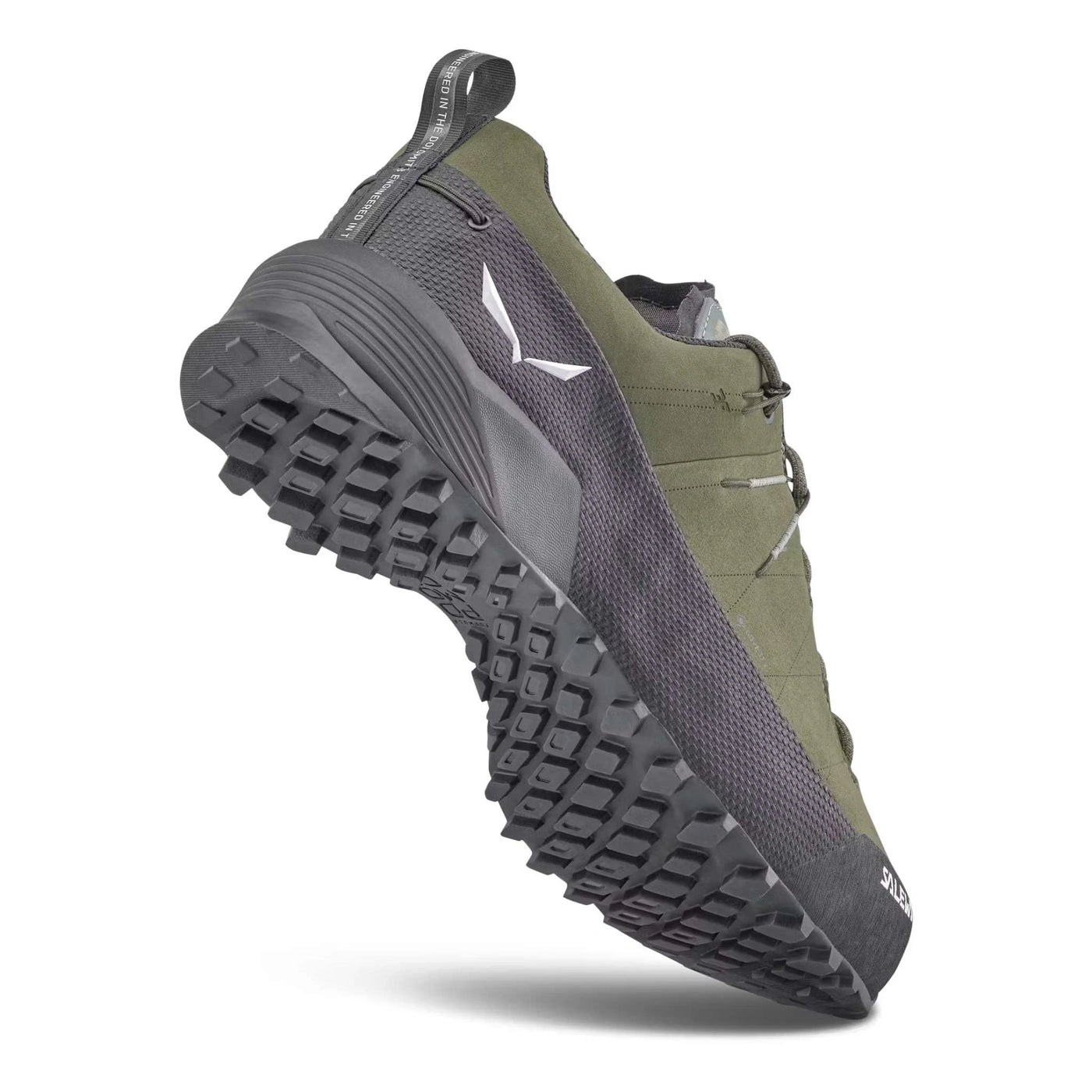 Mens Footwear NZ | Salewa Wildfire Leather 2 GTX Shoe - Mens | Further Faster Christchurch NZ | #faded-green-black