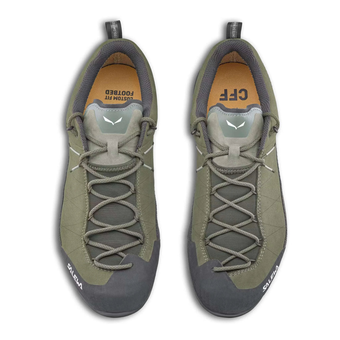 Mens Footwear NZ | Salewa Wildfire Leather 2 GTX Shoe - Mens | Further Faster Christchurch NZ | #faded-green-black