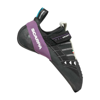 Climbing Shoe NZ | Scarpa Instinct VSR LV Climbing Shoe | Further Faster Christchurch NZ | #black-violet-milk