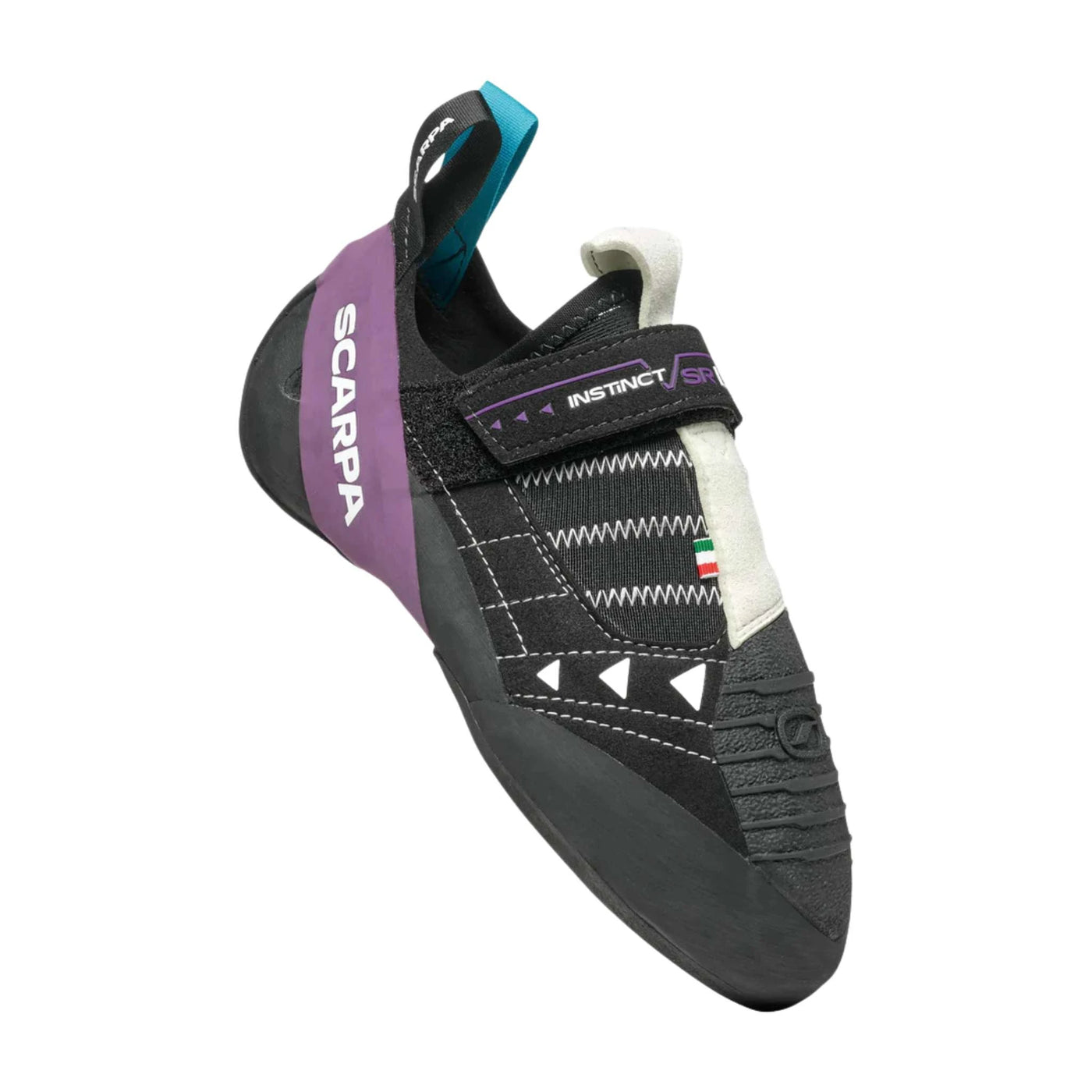 Climbing Shoe NZ | Scarpa Instinct VSR LV Climbing Shoe | Further Faster Christchurch NZ | #black-violet-milk