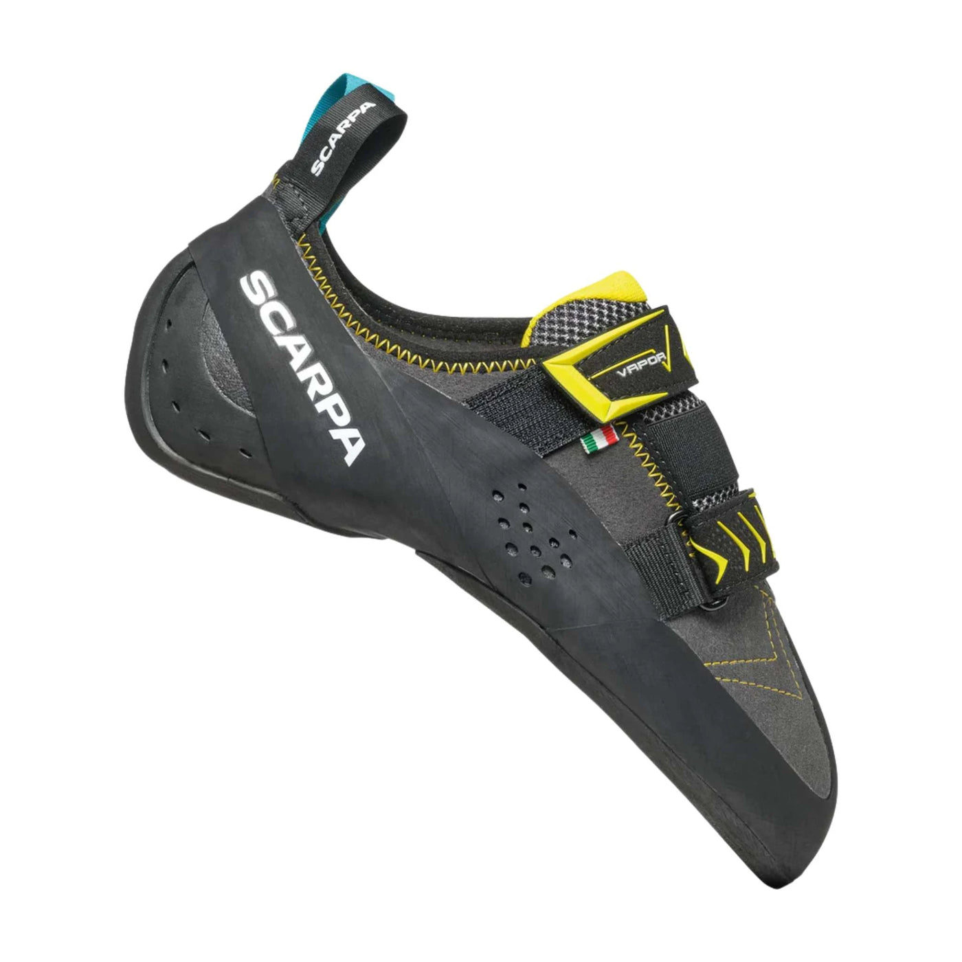 Climbing Shoe NZ | Scarpa Vapor V Climbing Shoe - Mens | Further Faster Christchurch NZ | #smoke-yellow
