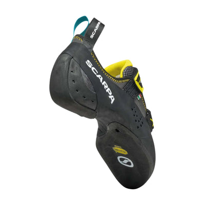 Climbing Shoe NZ | Scarpa Vapor V Climbing Shoe - Mens | Further Faster Christchurch NZ | #smoke-yellow