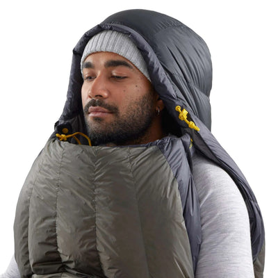 Sleeping Bag NZ | Sea to Summit Spark Pro 900+ Down Sleeping Bag -1C Regular - Beluga | Further Faster Christchurch NZ | #beluga
