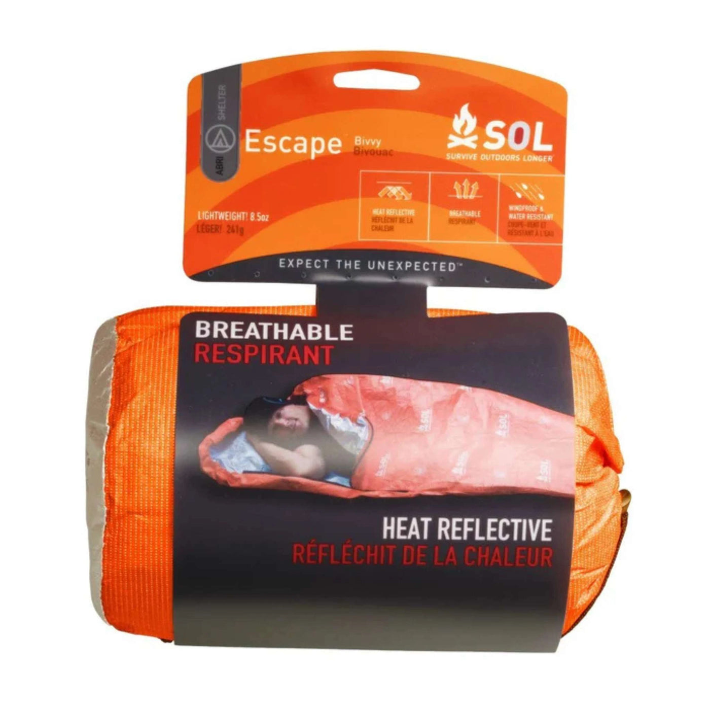 Backcountry Gear NZ | SOL Escape Bivvy with Hood | Further Faster Christchurch NZ