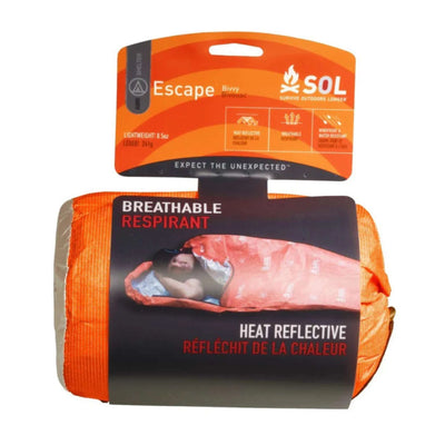 Backcountry Gear NZ | SOL Escape Bivvy with Hood | Further Faster Christchurch NZ