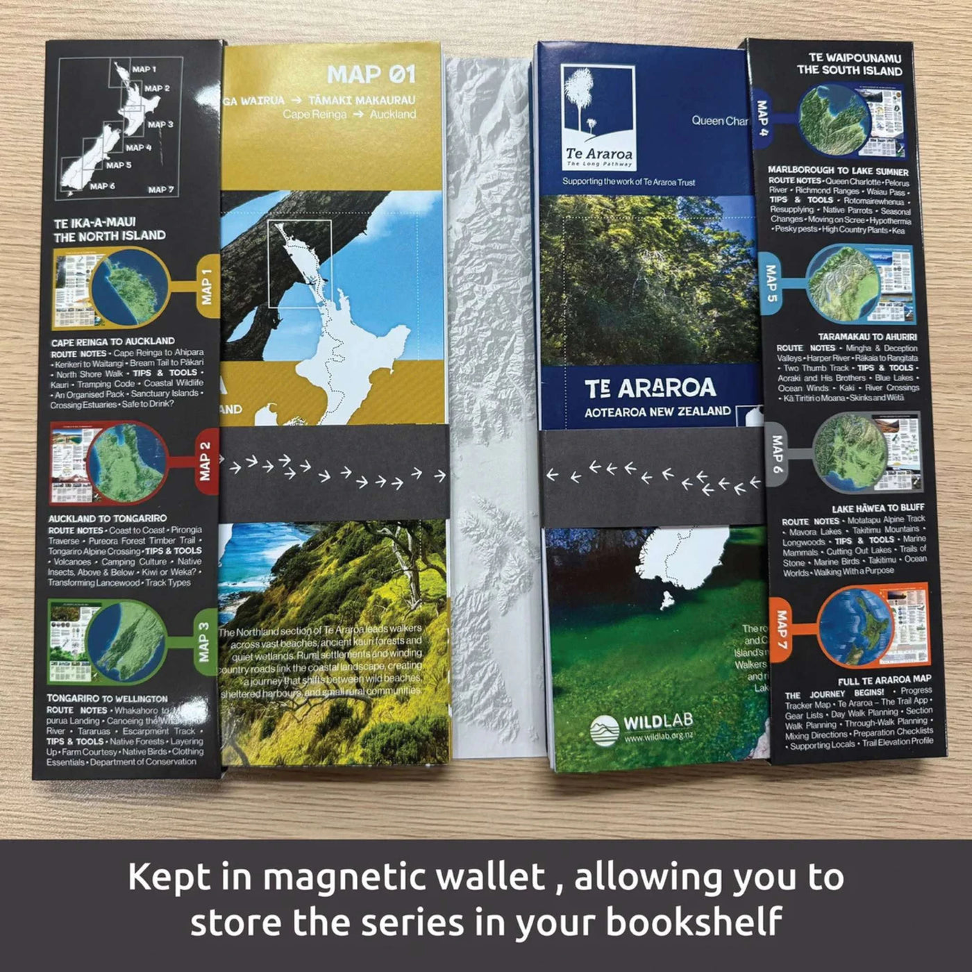 Map NZ | Te Araroa Map Series and Toolkit – Further Faster