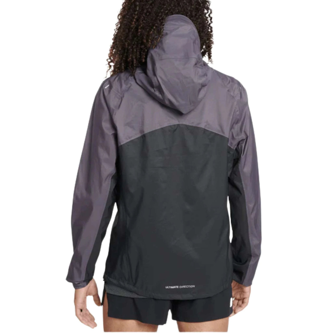 Hiking and Running Waterproof Jacket | Ultimate Direction Clearance Ultra Jacket - Mens | Further Faster Christchurch NZ | #onyx
