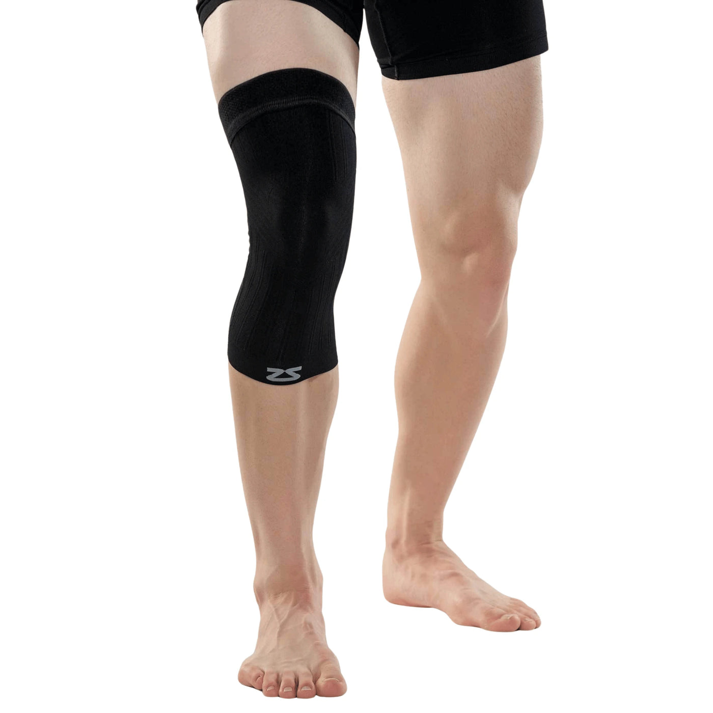 Knee Support NZ | Zensah Compression Knee Sleeve | Further Faster Christchurch NZ | #black